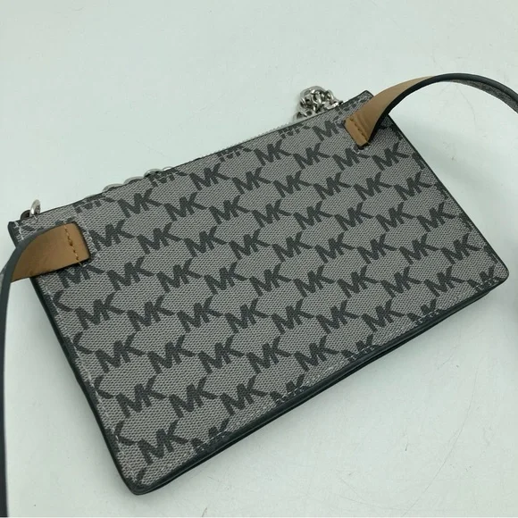 Michael Kors Monogram Print Faux Leather Belt Bag - Picture 3 of 8